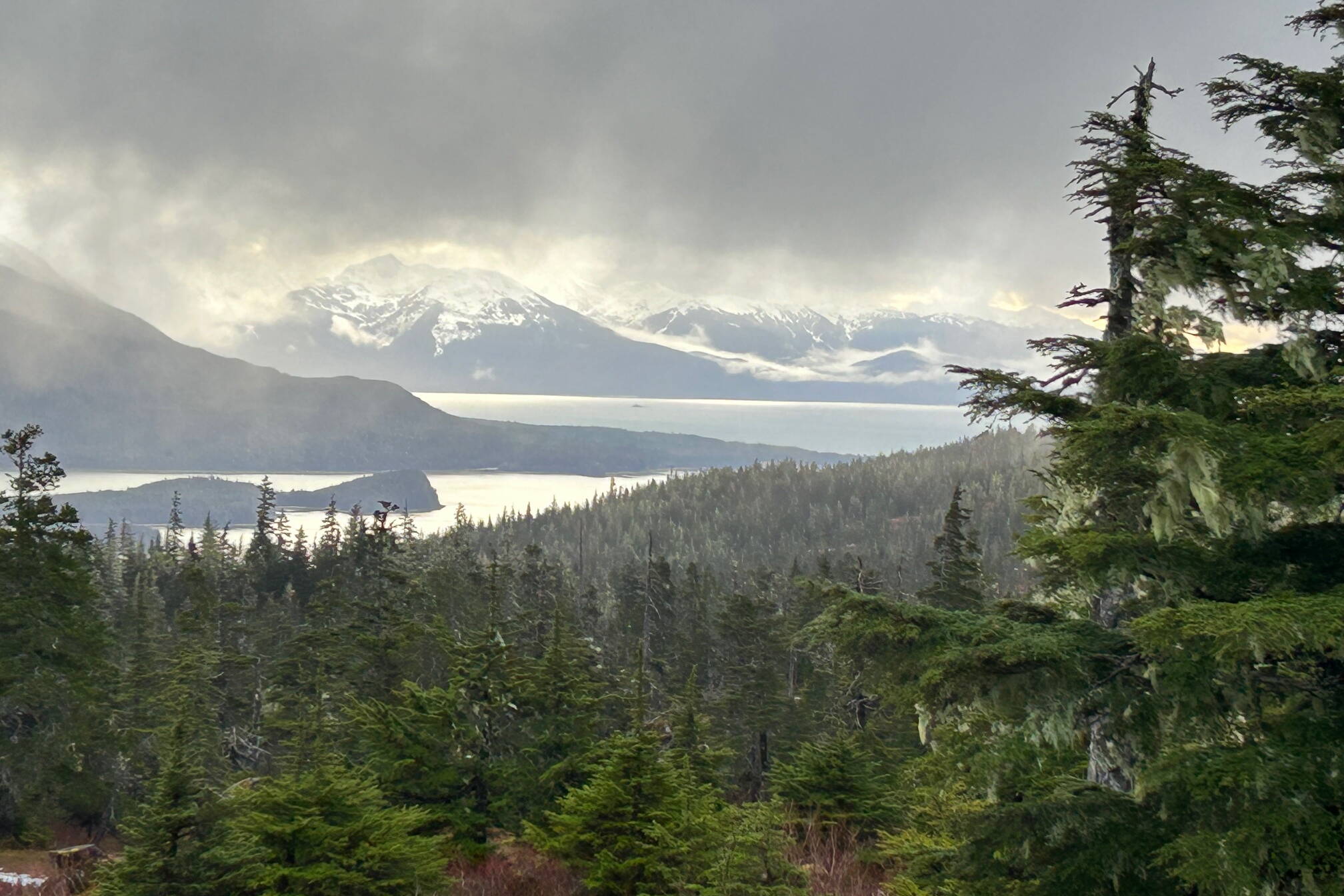A bit of a sun break as seen from the John Muir Cabin, submitted on Dec. 6. (Photo by Deborah Rudis)