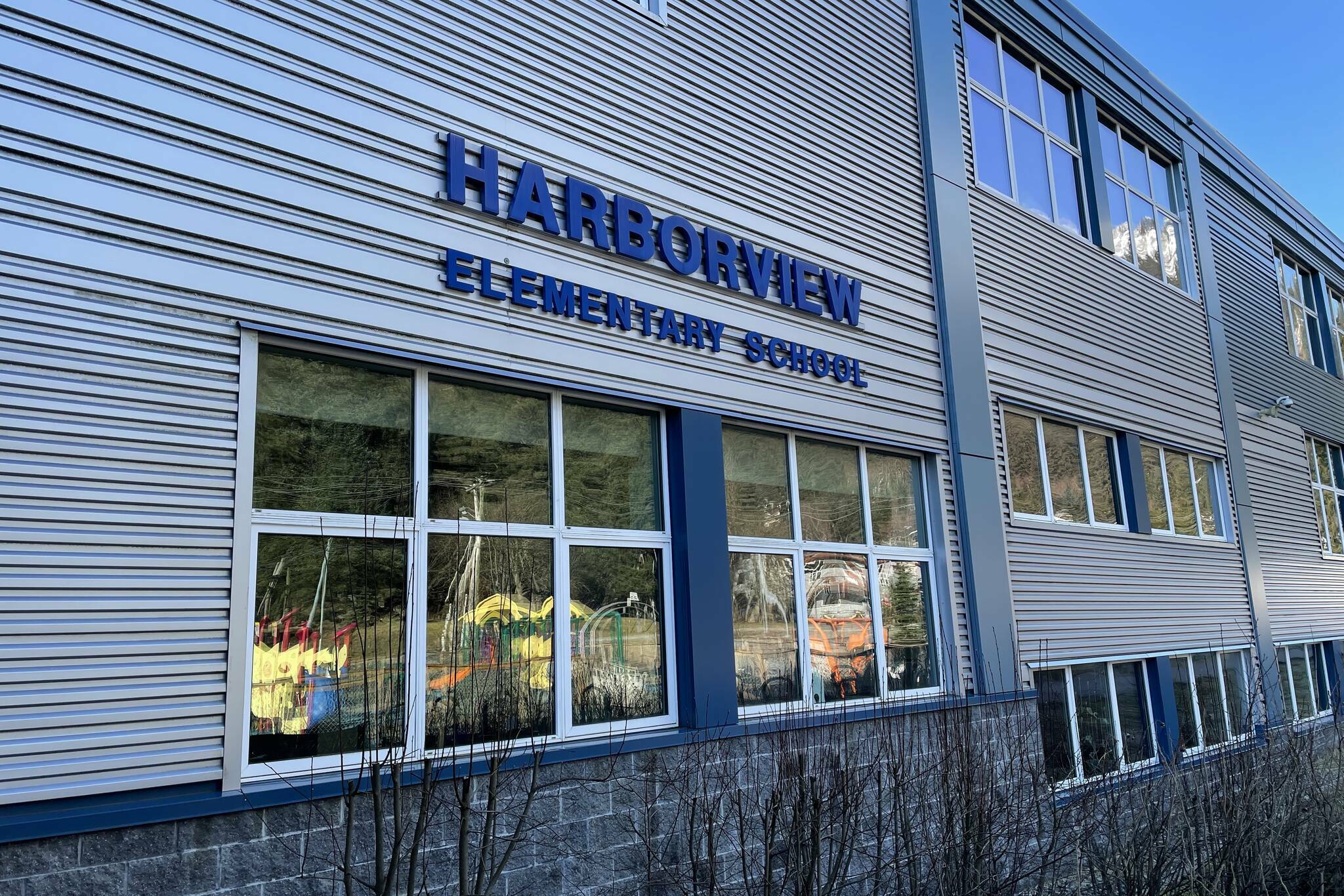 Harborview Elementary School was briefly evacuated Friday after a bomb threat was received at midday, according to the Juneau Police Department. (Michael S. Lockett / Juneau Empire file photo)