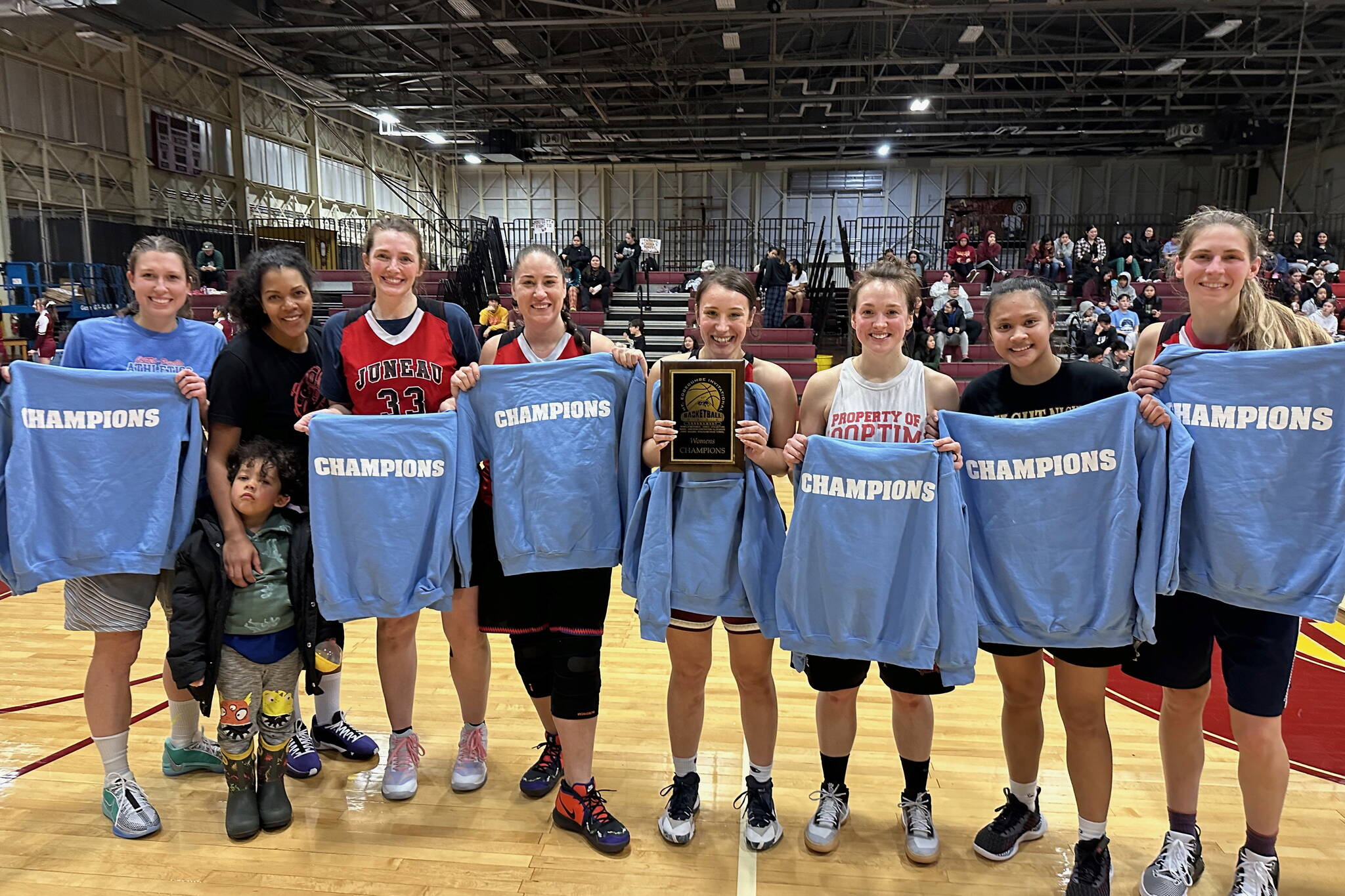 Juneau’s HoopRats won the Girls Youth Championship at the 17th Annual Mt. Edgecumbe Invitational Basketball Tournament on Saturday at MEHS’ BJ McGillis Fieldhouse. (Photo Courtesy MEHS)