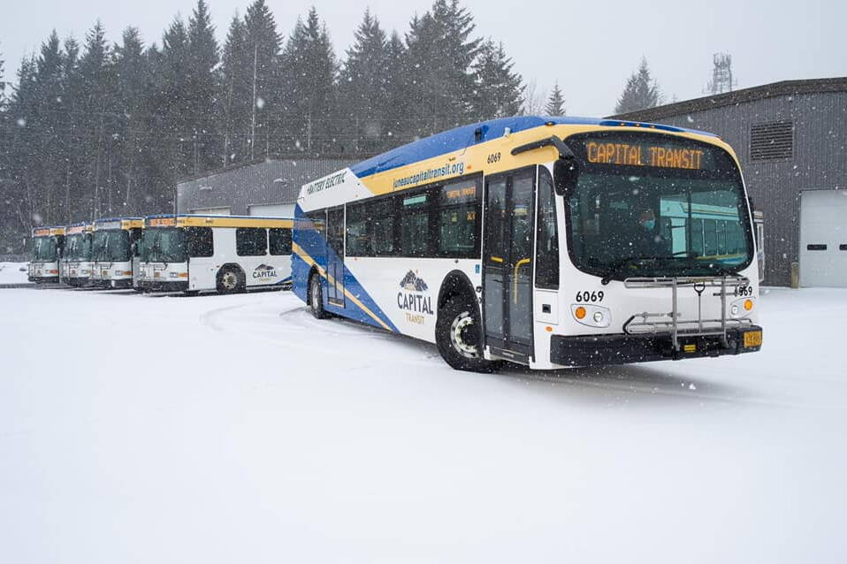 Capital Transit buses will operate on revised schedules starting Monday. (City and Borough of Juneau photo)