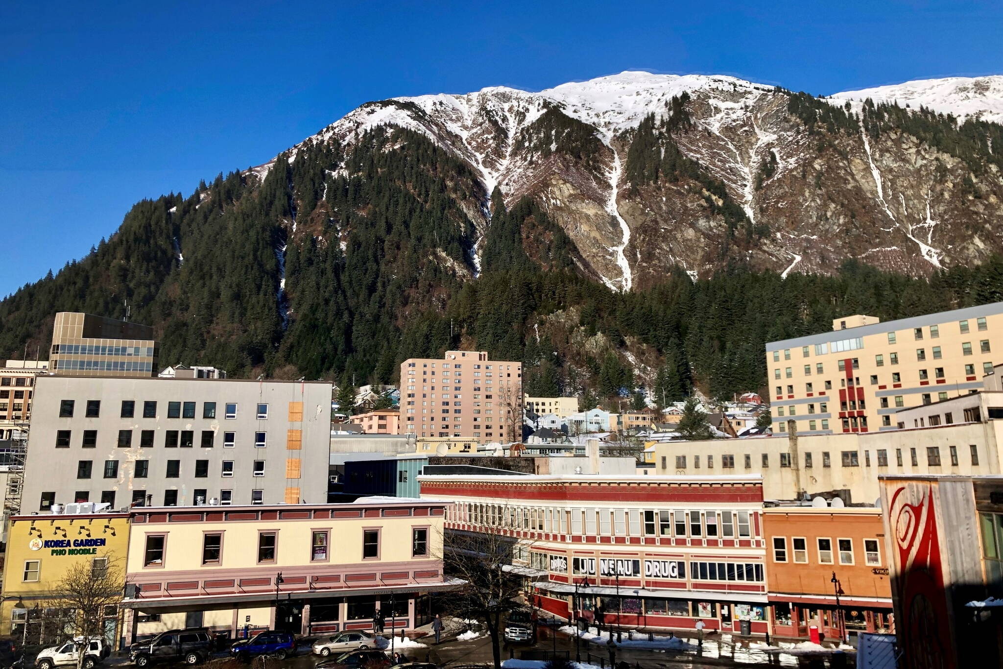 A view of downtown Juneau. (City and Borough of Juneau photo)