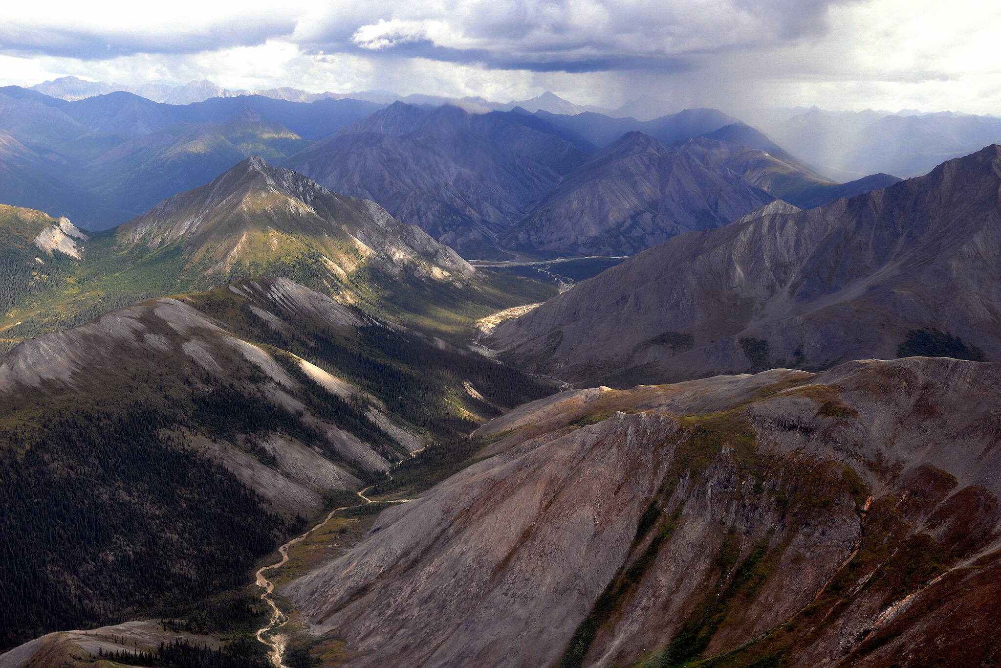 In an undated image provided by Ken Hill/National Park Service, Alaska, the headwaters of the Ambler River in the Noatak National Preserve of Alaska, near where a proposed access road would end. The Biden administration is expected to deny permission for a mining company to build a 211-mile industrial road through fragile Alaskan wilderness, handing a victory to environmentalists in an election year when the president wants to underscore his credentials as a climate leader and conservationist. (Ken Hill/National Park Service, Alaska via The New York Times)