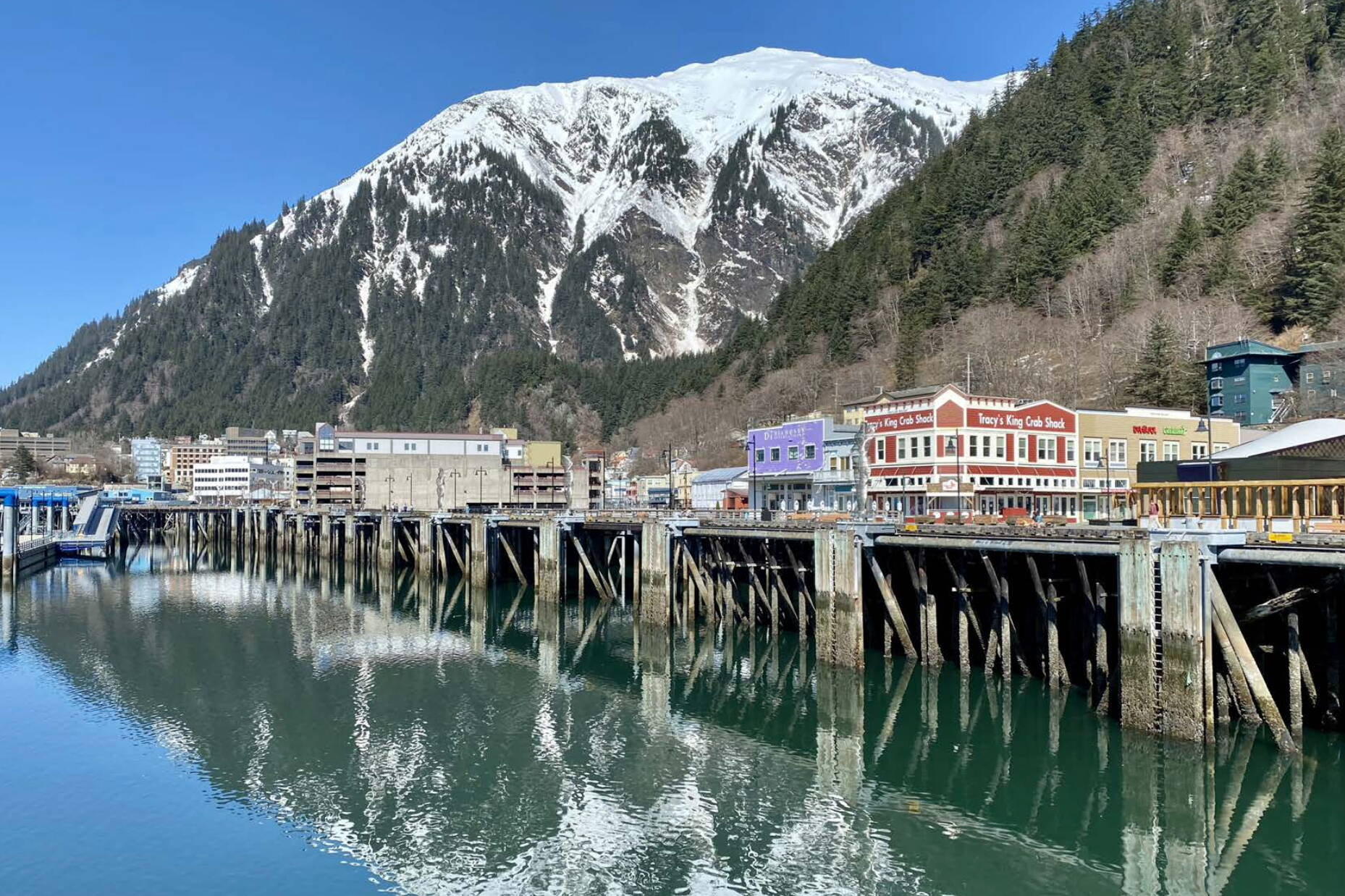 A view of the downtown Juneau waterfront published in Blueprint Downtown, which outlines an extensive range of proposed actions for the area’s future. (Pat McGonagel/City and Borough of Juneau)