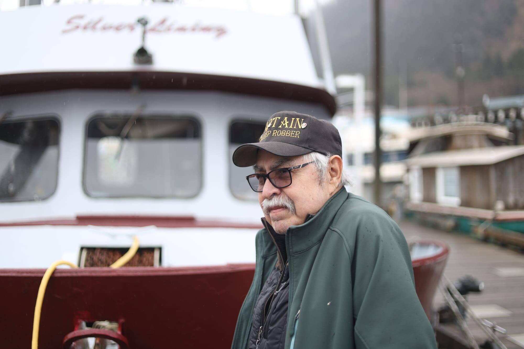 Butch Laiti is president of the Douglas Indian Association, a tribal government in Juneau. The association has purchased a fishing boat and wants to buy a commercial fishing permit for its members to share, but a state law bars it from doing so. (Nathaniel Herz/Northern Journal)