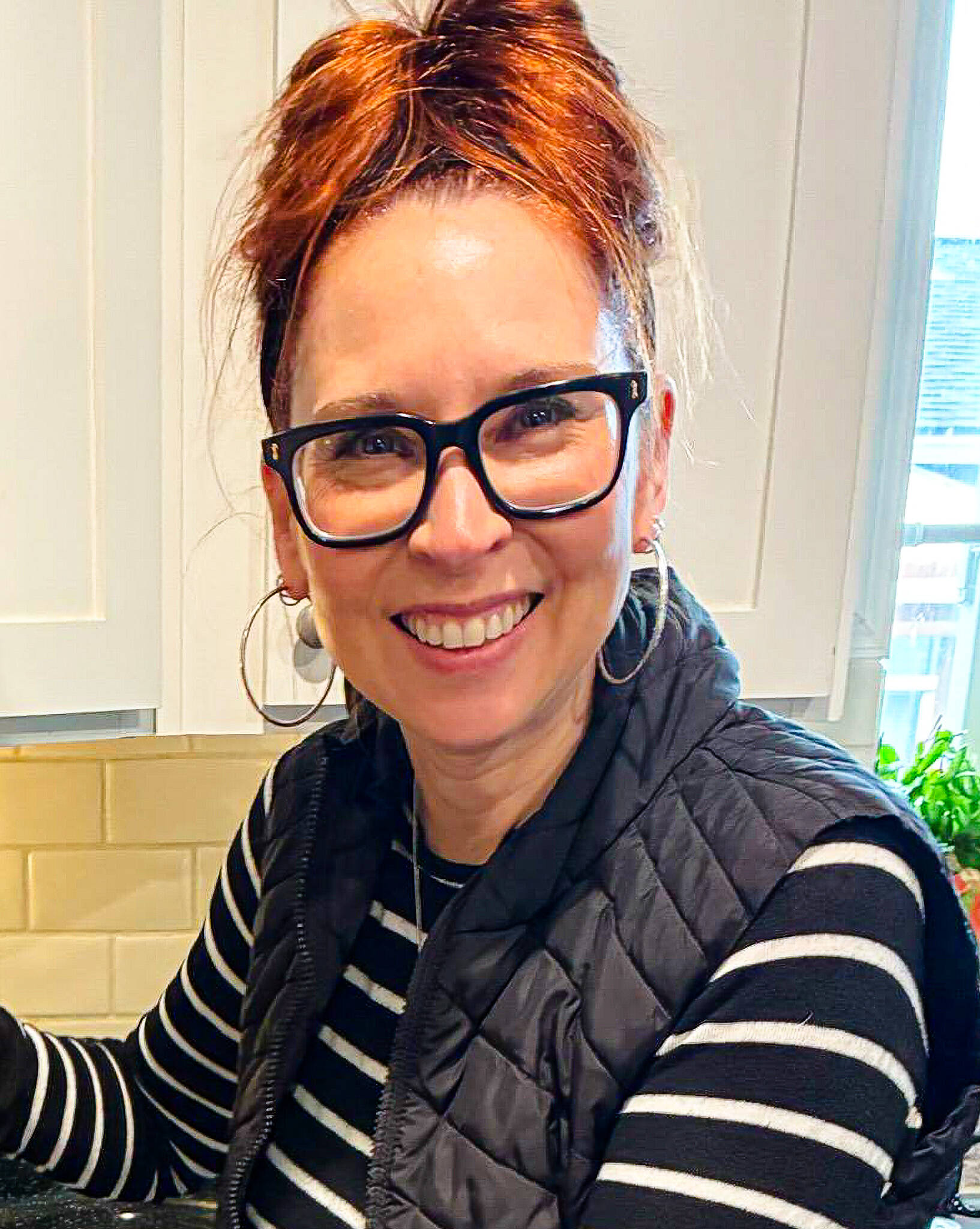 Larisa Koenig, who left Wrangell as a young child in the late 1970s and now lives in Washington state, is the writer for a video production that focuses on a fictional tribe and Indigenous culture, with characters and experiences inspired by her own life. (Courtesy photo)