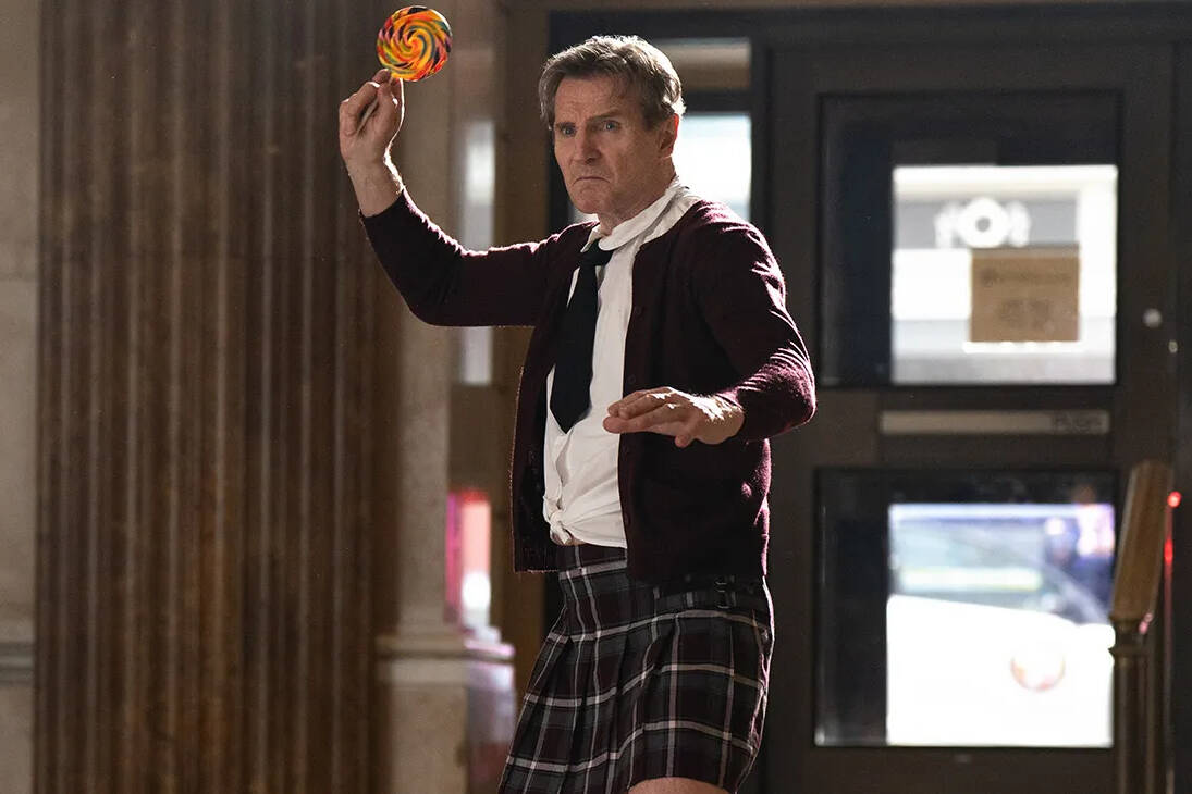 Promotional image courtesy Paramount Pictures
Liam Neeson is Lt. Frank Drebin Jr. in The Naked Gun.