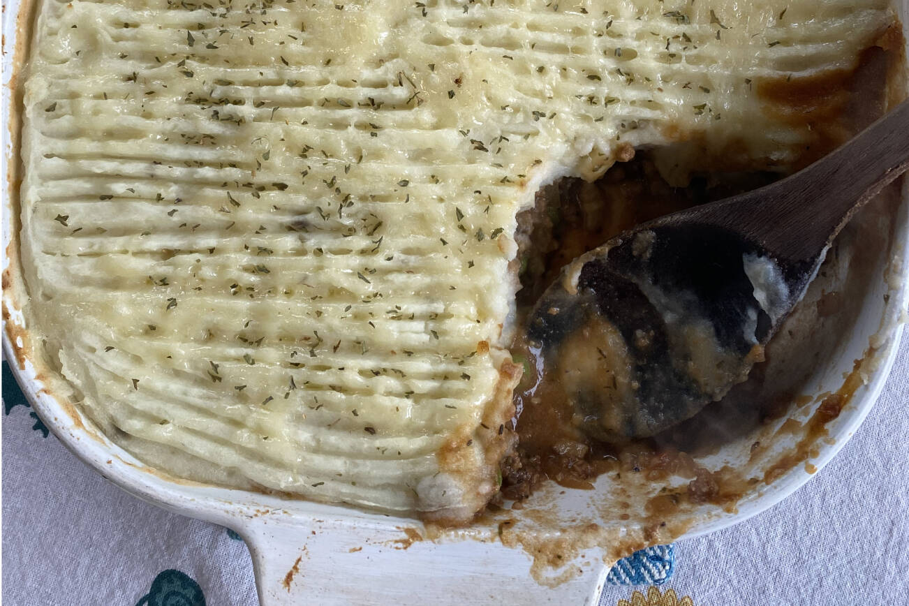 This hearty meal comes straight out of an Irish pub ... sort of. (Photo by Tressa Dale/Peninsula Clarion)