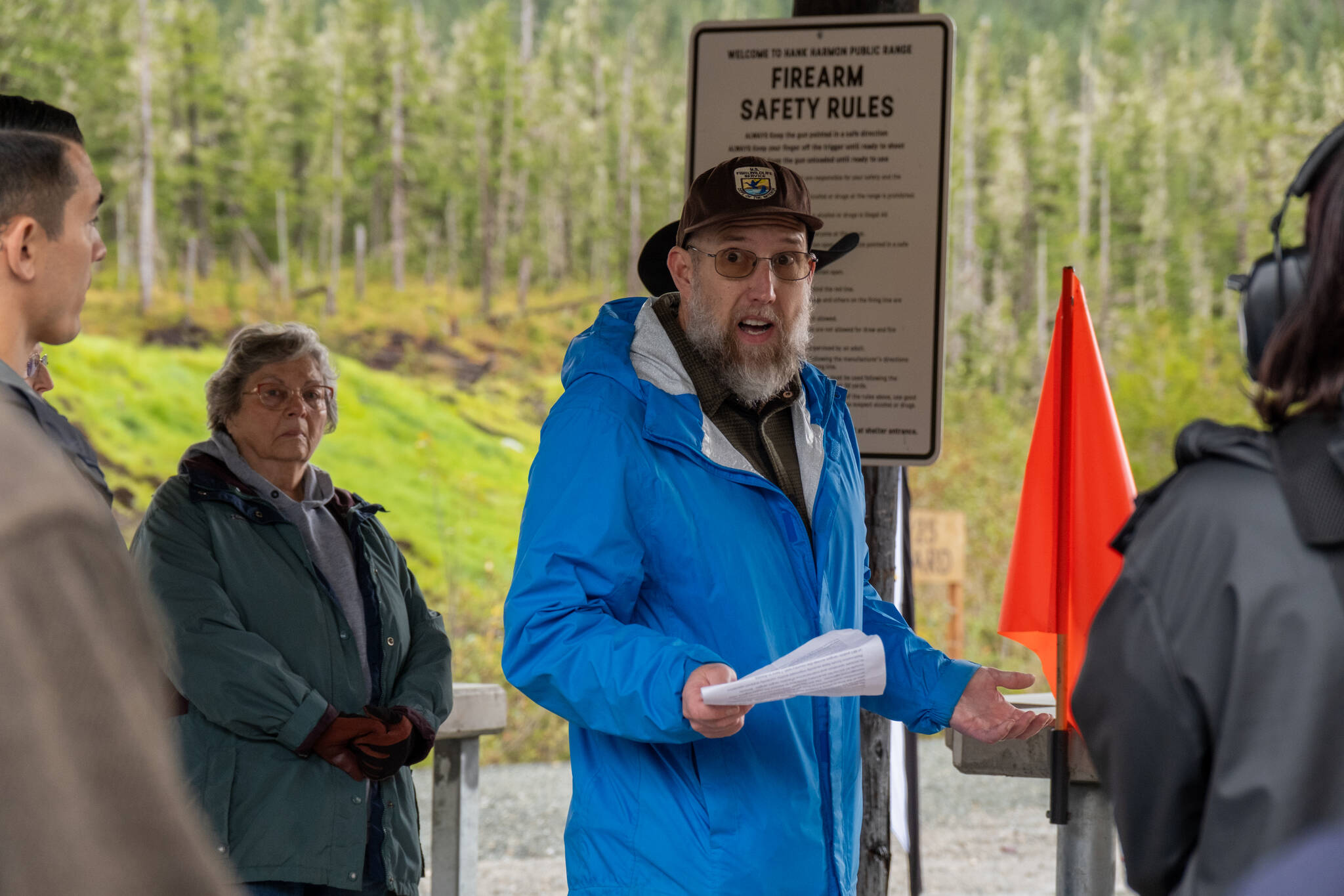 Photo courtesy of CBJ
Jonathan Snyder, wildlife biologist at the U.S. Fish and Wildlife Service Office of Conservation Investment, made closing remarks.