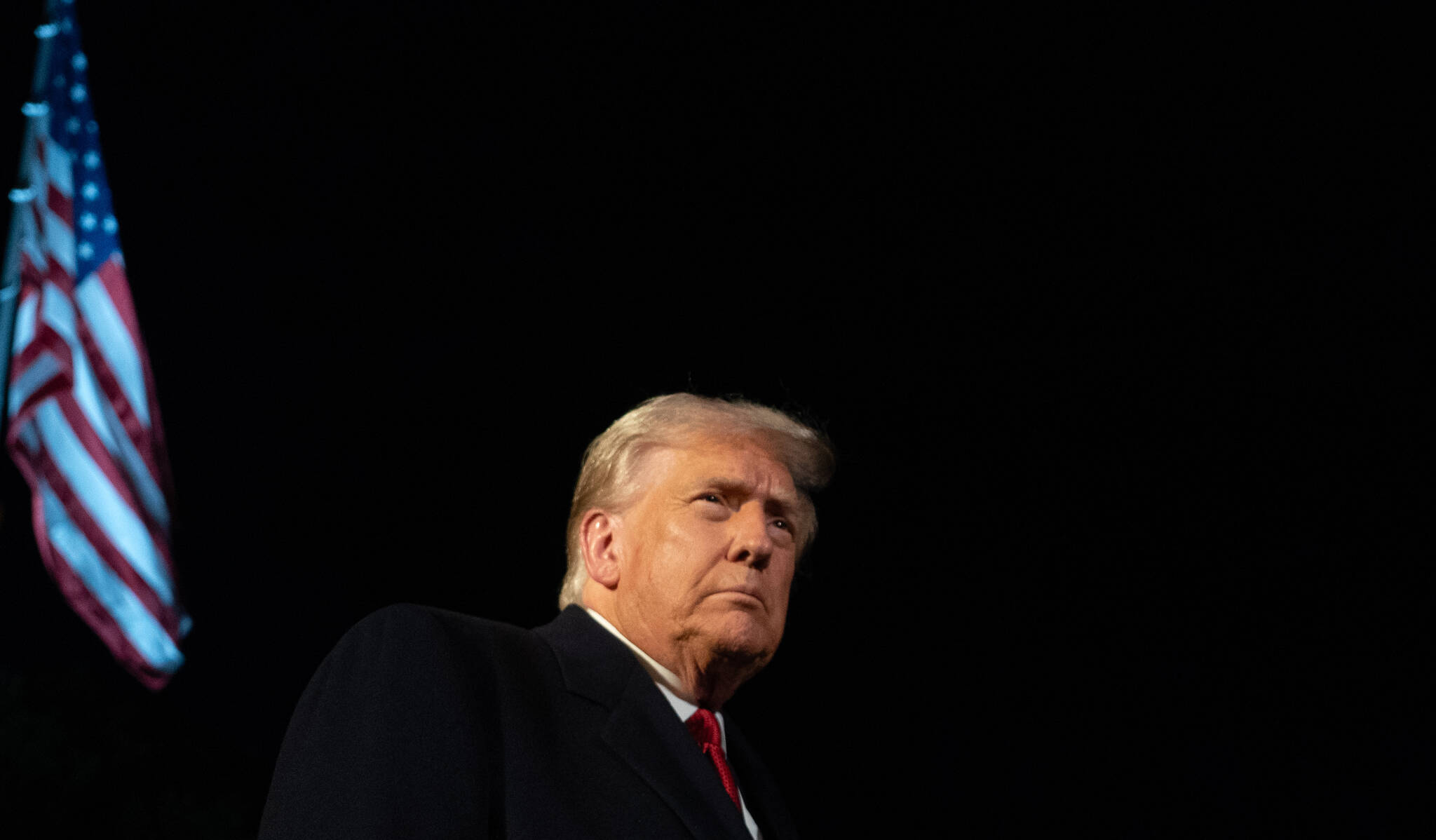 photo by Peter W. Stevenson / The Washington Post 
President Donald Trump on Oct. 24.