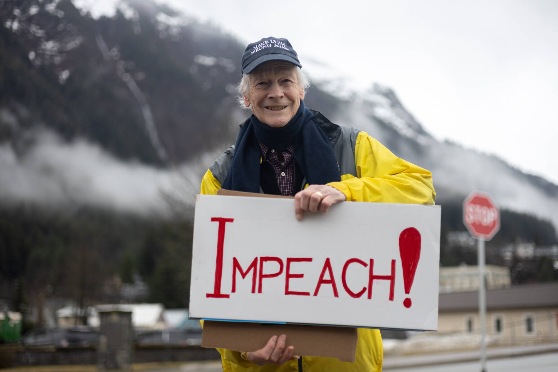 Local activist Ben Muse worked with Juneau for Democracy to organize a discussion between community members and Senate staff at Senator Lisa Murkowskis Juneau office on Feb. 4, 2026. (Chloe Anderson/Juneau Empire)