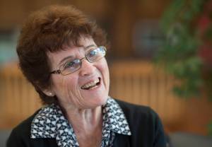 Marjorie Menzi talks on Tuesday, June 19, 2018, at her Thane home about her work in government and teaching Juneau students about how their goverment works. (Michael Penn | Juneau Empire)