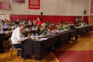 Sealaska Corp. held its annual meeting Saturday, June 23, 2018 in Wrangell High Schools gymnasium. (Gloria Eyon | Sealaska courtesy photo)