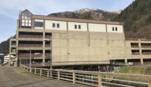 The Marine Parking Garage is pictured in November 2017. (Alex McCarthy | Juneau Empire File)