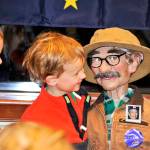 Children meet Chilkat Charlie at the Juneau Public Library during the childrens hour in November 2012. Photo by Peter Metcalfe.