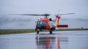A Coast Guard Air Station Sitka MH-60 Jayhawk helicopter. (Courtesy photo | Stephen Prysunka via the U.S. Coast Guard)