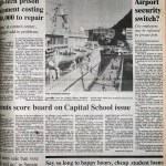 The front page of the Juneau Empire on June 4, 1986