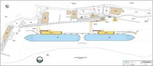 A rendering of what the new cruise ship berths will look like downtown, according to the City and Borough of Juneau Docks and Harbors website.