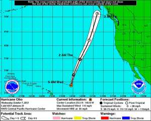 Hurricane Oho headed for Southeast this weekend