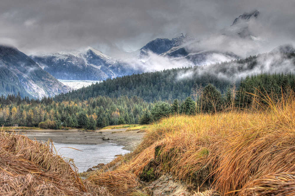 Fall descends on the Eagle Beach meadows near the beginning of October.