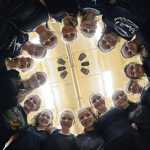 The Thunder Mountain High School Falcons dance team during Saturday morning's practice at TMHS gym.