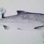 Jessica Hanlen's painting "Stars that Once Were Fish" is among the works that will be on view at the Canvas.