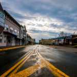 Downtown Juneau streetscape.