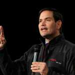In this photo taken Oct. 31, Republican presidential candidate, Sen. Marco Rubio, R-Fla.speaks in Des Moines, Iowa.