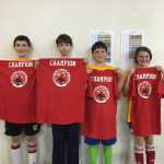 Juneau Soccer Club 3v3 World Cup Juniors Division winners from a tournament held earlier this month were: Mattias Carney, Elliot Costello, Miles Peterson and Ella Goldstein.