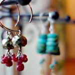 Jewelry by Laura Hosey will be on view at Candace Byrne and Associates.