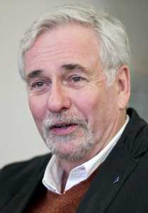 Mayor Greg Fisk talks about his first week on the job during an interview on Oct. 23. Fisk was found dead in his house on Monday.