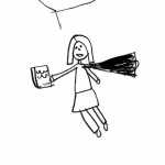Third grade honorable mention Ida Meyer's bookmark.