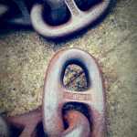 Anchor chain.