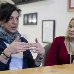 Kara Nelson, left, and Christina Love, both addicts in long-term recovery, are trained recovery coaches, helping guide drug addicts into recovery.