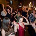 People attending the Inaugural Gala of Gov. Bill Walker dance to Susu and The Prophets at the Juneau Arts & Culture Center in January.