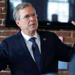 Republican presidential candidate, former Florida Gov. Jeb Bush gestures as he speaks during a campaign stop in Derry, New Hampshire on Jan. 5.