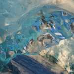 Crystal blue persuasion--iceberg on Mendenhall Lake.