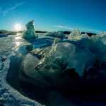 Icebergs on Mendenhall Lake