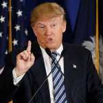 Republican presidential candidate Donald Trump speaks during a campaign stop, Thursday, Feb. 18, 2016, in Kiawah Island, S.C. (AP Photo/Matt Rourke)