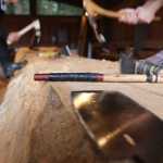The carvers and their tools. (National Park Service | Erin Fulton)