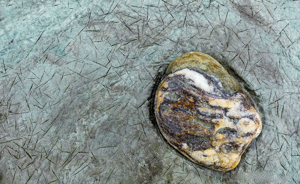 Still life with glacial mud and rock. (Photo by Kerry Howard)