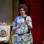 Christina Apathy rehearses in Sarah Ruhl's "In the Next Room, or the vibrator play" at Perseverance Theatre on Saturday.