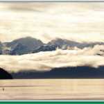 Like soft cotton batting, fog nestles on and over the Coast Mts.