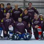 In the 40+ Division, it was Dupont over Good Hardware in the days closest match. Good Hardware broke out to a 1-0 lead after one period on a goal by Pat Malecha. Fletcher Townsend answered for Dupont with an assist by Jason Kohlhase. After a close third period, Dupont went on the power play and Dave Anderson scored with 15 seconds left.