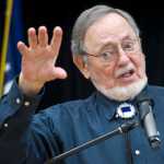 U.S. Rep. Don Young speaks at the Native Issues Forum at Elizabeth Peratrovich Hall on Tuesday.