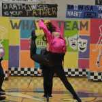 1st Lieutenant Jayce Wendling performing a firebird during the team's Tournament routine.