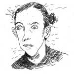 A self portrait from Juneau resident and comic book artist Dawson Walker.