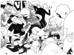 This is one of Juneau resident Dawson Walker's drawings.