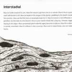 Interstadial, by poet Aleria Jensen and artist Kirsten Shelton, will be for sale KTOO for First Friday.