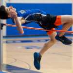 Thunder Mountain's sophmore Shafer Suzuki competes in the boys high jump during the Capital Invitational Field & Track Meet at TMHS on Friday.