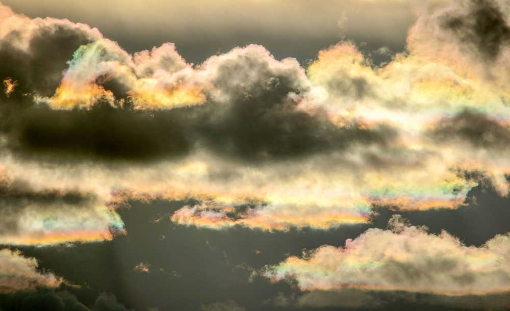 Evanescent clouds at sunset. Photo by Kerry Howard.